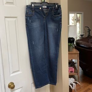 Kensie Straight Leg Jeans- Size 28 NWOT